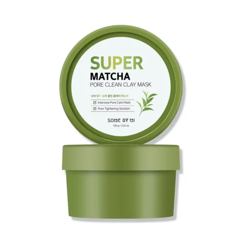 SOME BY MI Super Matcha Pore Clean Clay Mask poru attīroša sejas maska