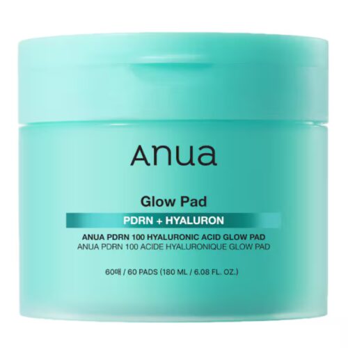 Anua PDRN 100 Hyaluronic Acid Glow Pad plāksnītes sejas mirdzumam