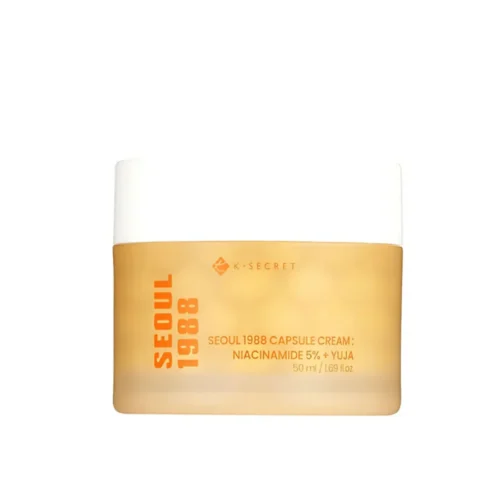 K-SECRET Seoul 1988 Capsule Cream kapsulu krēms ar niacinamīdu