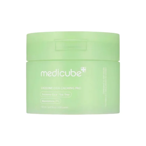 Medicube Exosome Cica Calming Pad nomierinošas plāksnītes