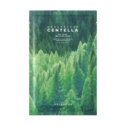 SKIN1004 Madagascar Centella Tea-Trica Relaxing Mask sejas maska problemātiskai ādai
