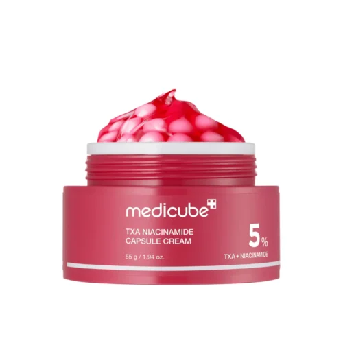 Medicube TXA Niacinamide Capsule Cream izgaismojošs kapsulu krēms pret pigmentāciju