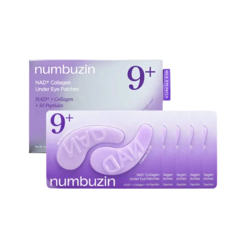 Numbuzin No.9 NAD+ Eye Patches pretgrumbu acu patči