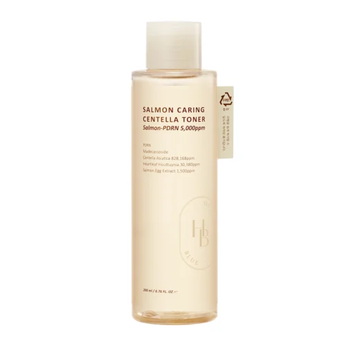 HEVEBLUE Salmon Caring Centella Toner atjaunojošs toniks
