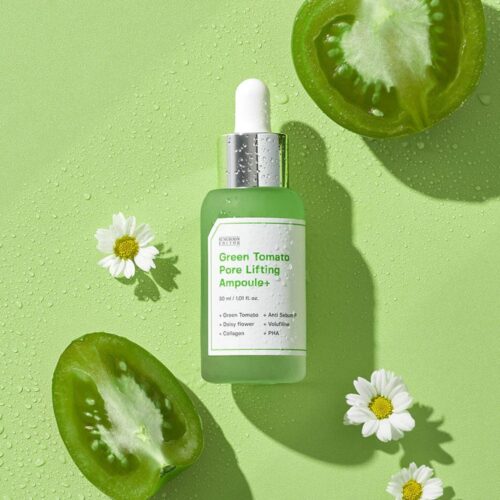 Alternative view of Sungboon Editor Green Tomato Pore Lifting Ampoule+ liftinga efekta serums poru sašaurināšanai