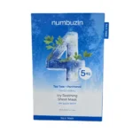 Numbuzin No.4 Icy Soothing Sheet Mask atvēsinoša un nomierinoša sejas maska