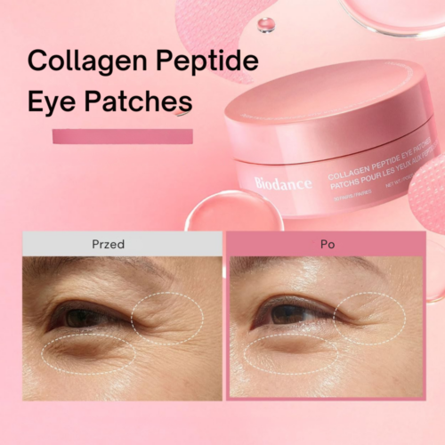 Alternative view of Biodance Collagen Peptide Eye Patches nostiprinoši acu patči ar kolagēnu un peptīdiem