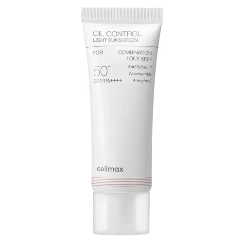 Celimax Oil Control Light Sunscreen SPF50+ PA++++ sebumu regulējošs saules aizsargkrēms