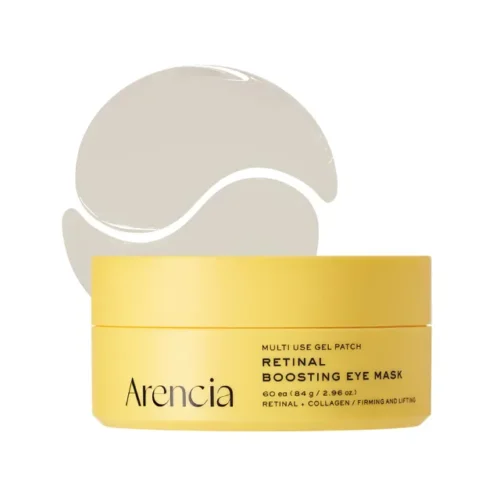 Arencia Retinal Boosting Eye Mask acu patči ar retinālu un peptīdiem