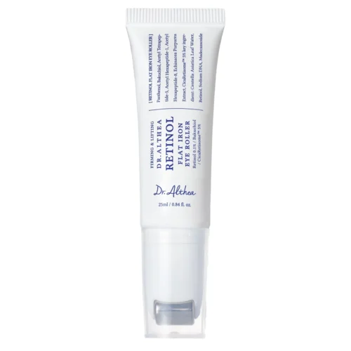 Dr. Althea Retinol Flat Iron Eye Roller pretnovecošanās acu serums ar masāžas rullīti