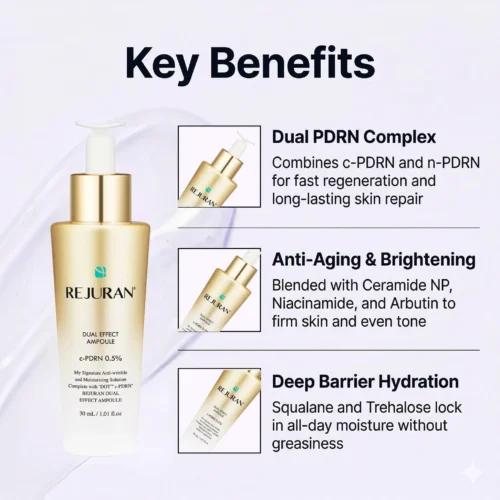 Alternative view of Rejuran Dual Effect Ampoule pretnovecošanās serums ar PDRN