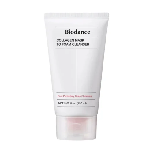 Biodance Collagen Mask To Foam Cleanser maska-putas sejas attīrīšanai ar kolagēnu