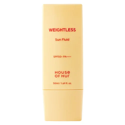 House of Hur Weightless Sun Fluid viegls saules aizsargkrēms ar SPF50+