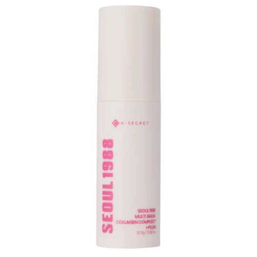 K-SECRET SEOUL 1988 Multi Balm : Collagen Complex 7 + Plum barojošs zīmuļveida balzams ar kolagēnu