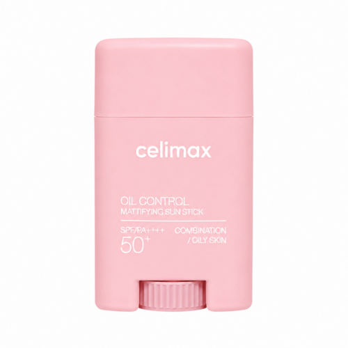 Celimax Oil Control Mattifying Sun Stick SPF50+ matējošs saules aizsargzīmulis