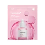 Medicube PDRN Pink Peptide Serum Mask auduma maska sejas mirdzumam ar PDRN