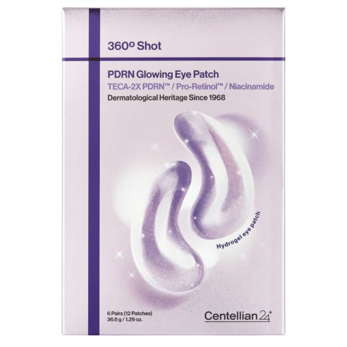 Centellian24 360º Shot PDRN Glowing Eye Patch atjaunojoši acu patči ar PDRN