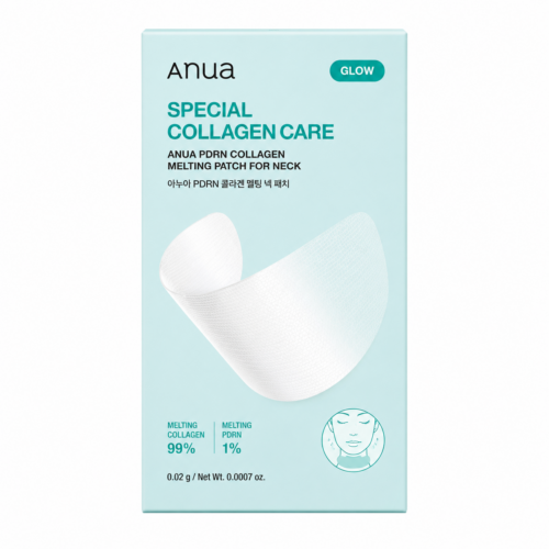 ANUA PDRN Collagen Melting Neck Patch kūstoša kolagēna maska kakla zonai
