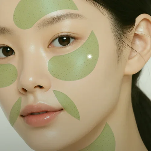 Alternative view of MISSHA Airy Fit Caffeine Depuffing Face&Eye Patch acu patči pret pietūkumu