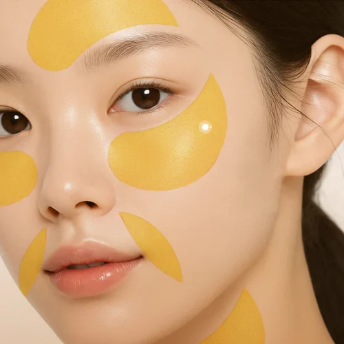 Alternative view of MISSHA Airy Fit Niacinamide Brightening Face&Eye Patch izgaismojoši acu patči