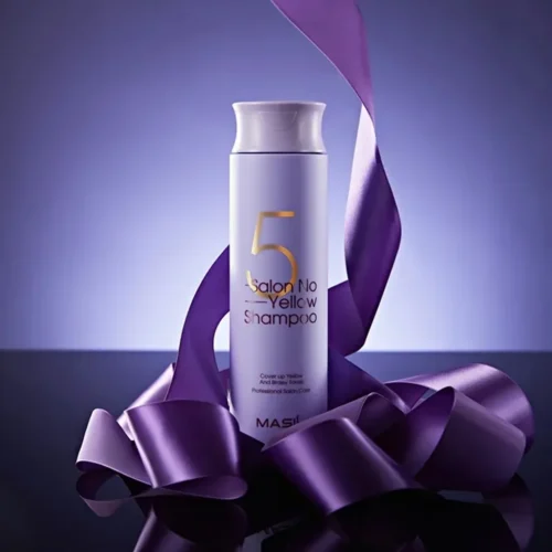 Alternative view of Masil 5 Salon No Yellow Shampoo tonējošs violetais šampūns balinātiem matiem